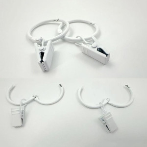 오픈형 커튼 집게링 내경 32mm 20pcs 링 고리 부자재