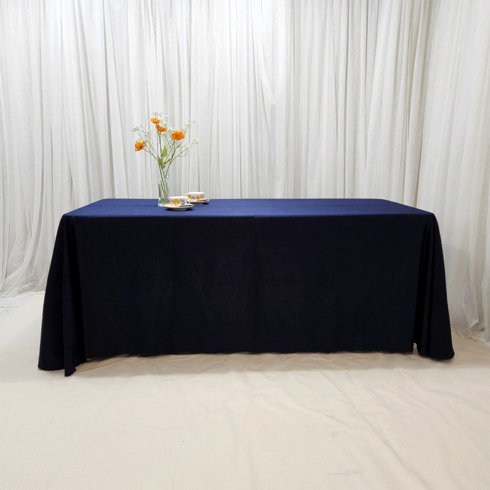 1장으로 덮는 광폭 식탁보 행사용테이블보 322x216cm